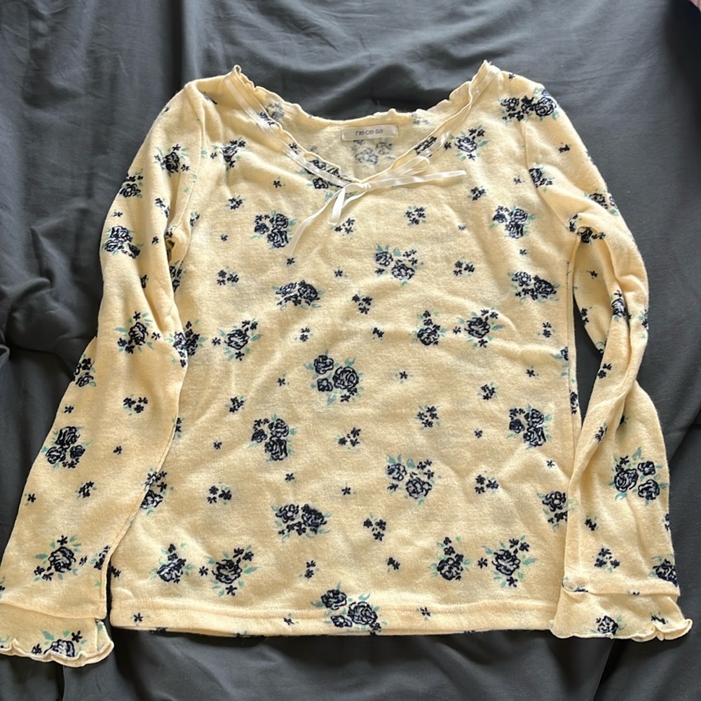 Floral Knitwear